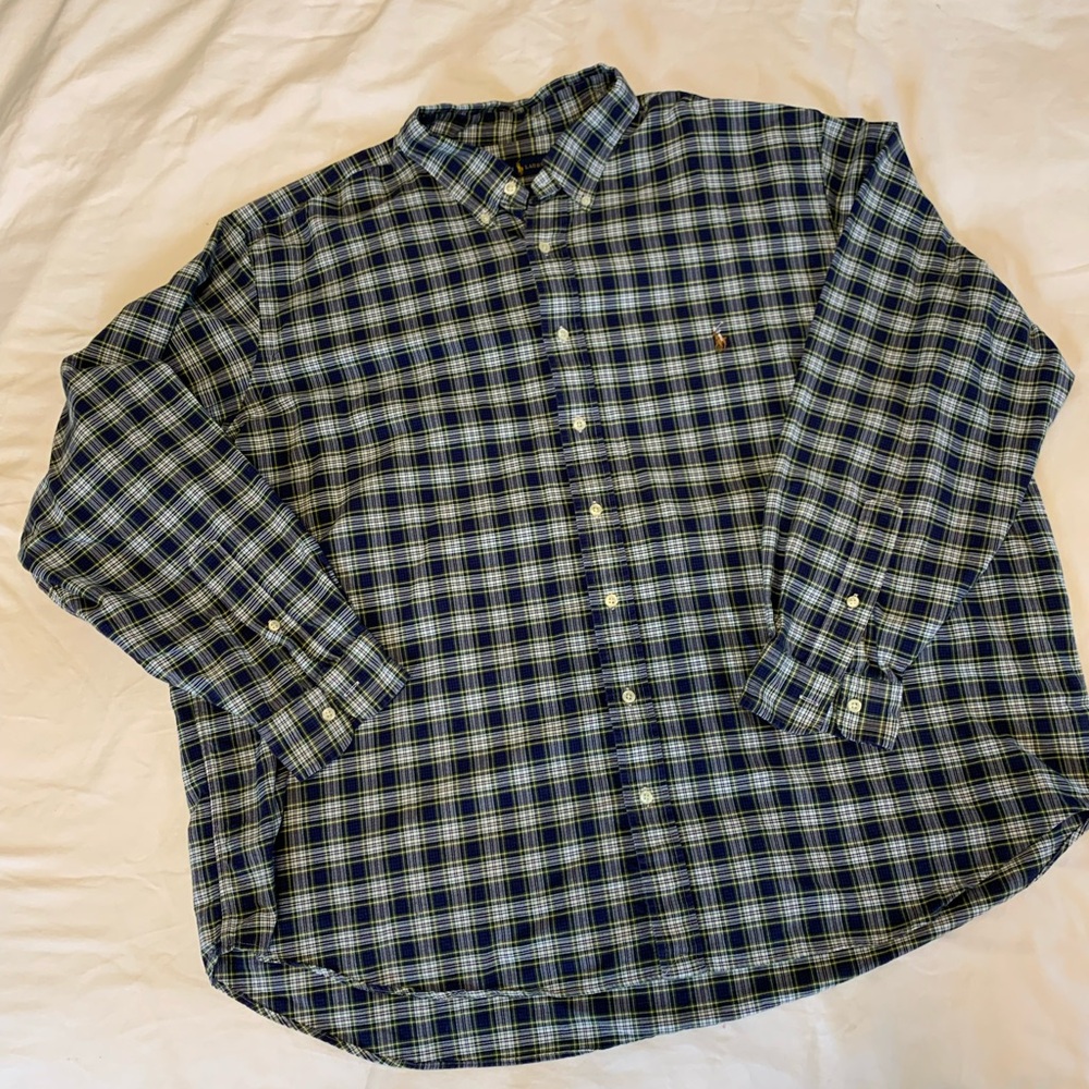 Ralph Lauren Oxford Button-Down Shirt Men’s 2X